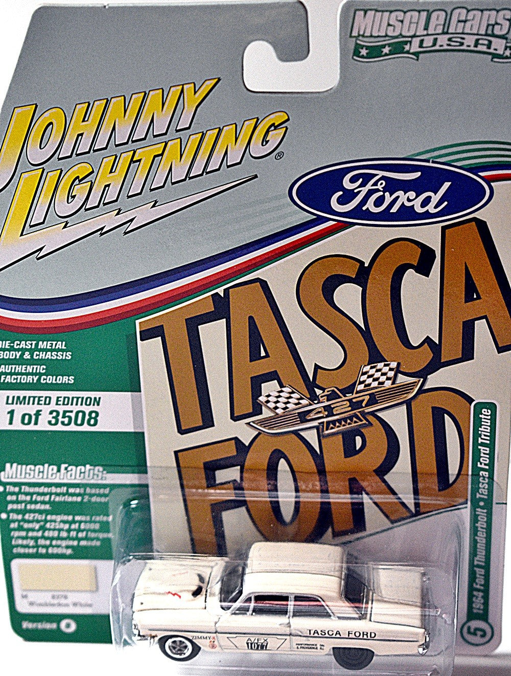 Johnny Lightning  Muscle Car USA - TASCA Ford Ford Fairlane Thunderbolt