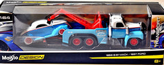 Maisto - Transporter Set - 1937 Ford Coupe and 1953 Mack B-61 Tow Truck