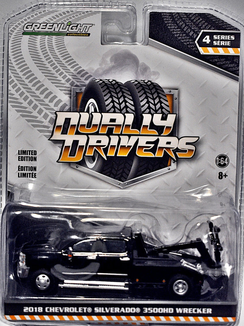 Greenlight Dually Drivers - Chevrolet Silverado 3500HD Tow Truck