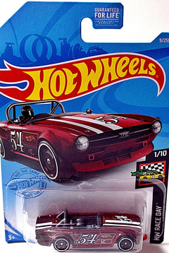 Hot Wheels Triumph TR6 SCCA Race Car