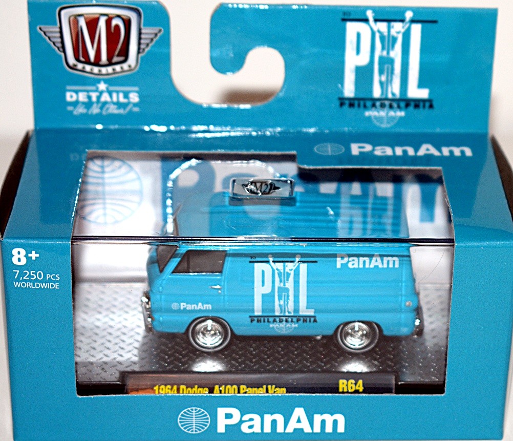 M2 - PAN AM - PAN AM Philadelphia Hub 1964 Dodge A100 Panel Van