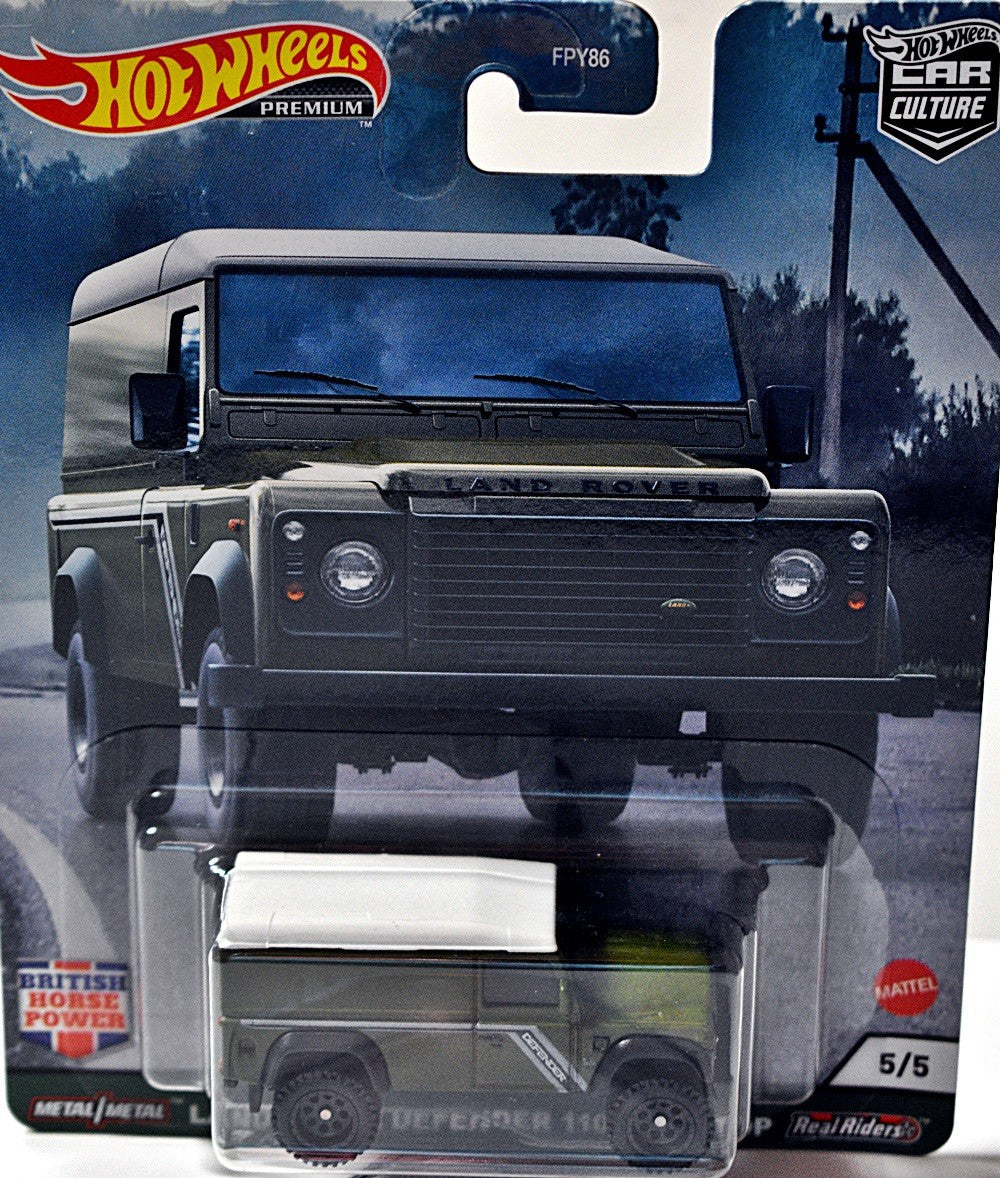 Hot Wheels Premium - Land Rover Defender 110 Hard Top