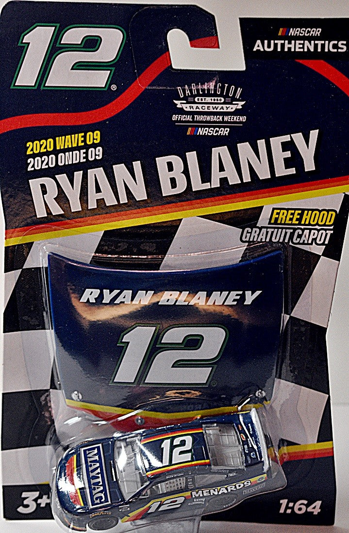 NASCAR Authentics - Ryan Blaney Maytag Menards Ford Mustang