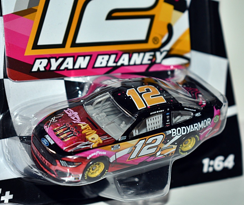 NASCAR Authentics - Ryan Blaney BodyArmor  Ford Mustang