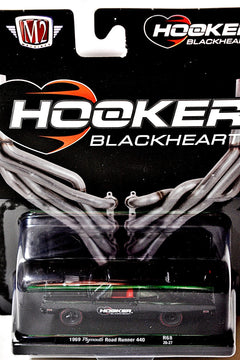 M2 Machines Drivers - 1969 Plymouth Road Runner 400 - Hooker Blackheart