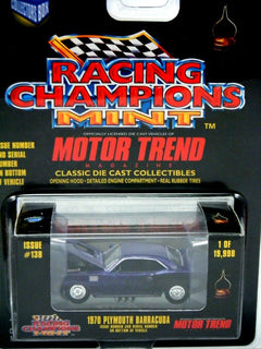 Racing Champions Mint series - 1970 Plymouth Cuda