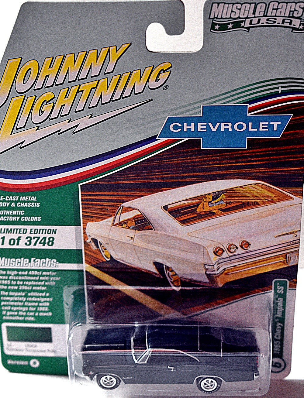 Johnny Lightning Muscle Cars USA - 1965 Chevrolet Impala SS
