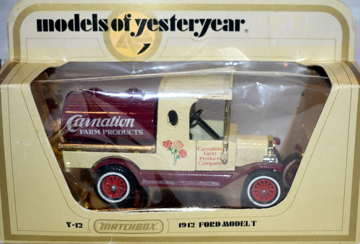 Matchbox Models of Yesteryear 1912 Ford Model T Carnation Farm Products