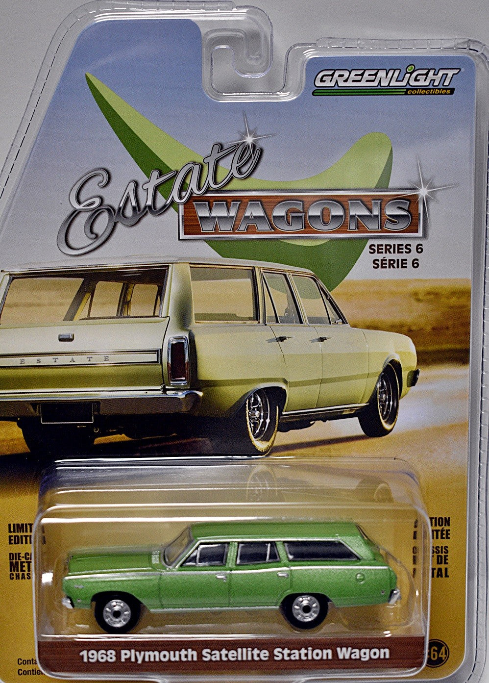 Greenlight - Estate Wagons - 1968 Plymouth Satellite Station Wagon