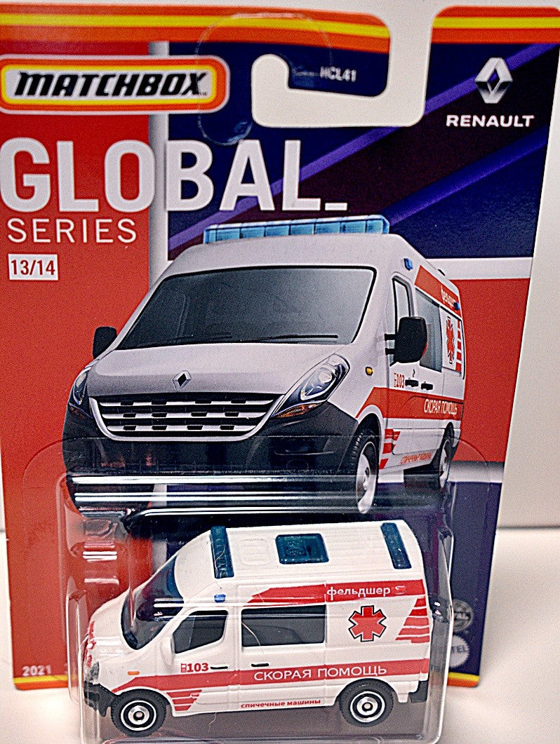 Matchbox Global Series - Renault Master Ambulance