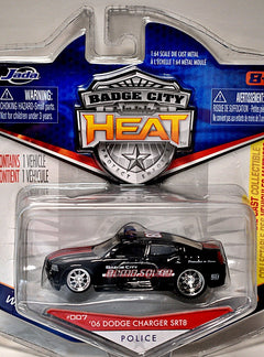Jada Badge City - Dodge Charger SRT8 Bombsquad Police Car