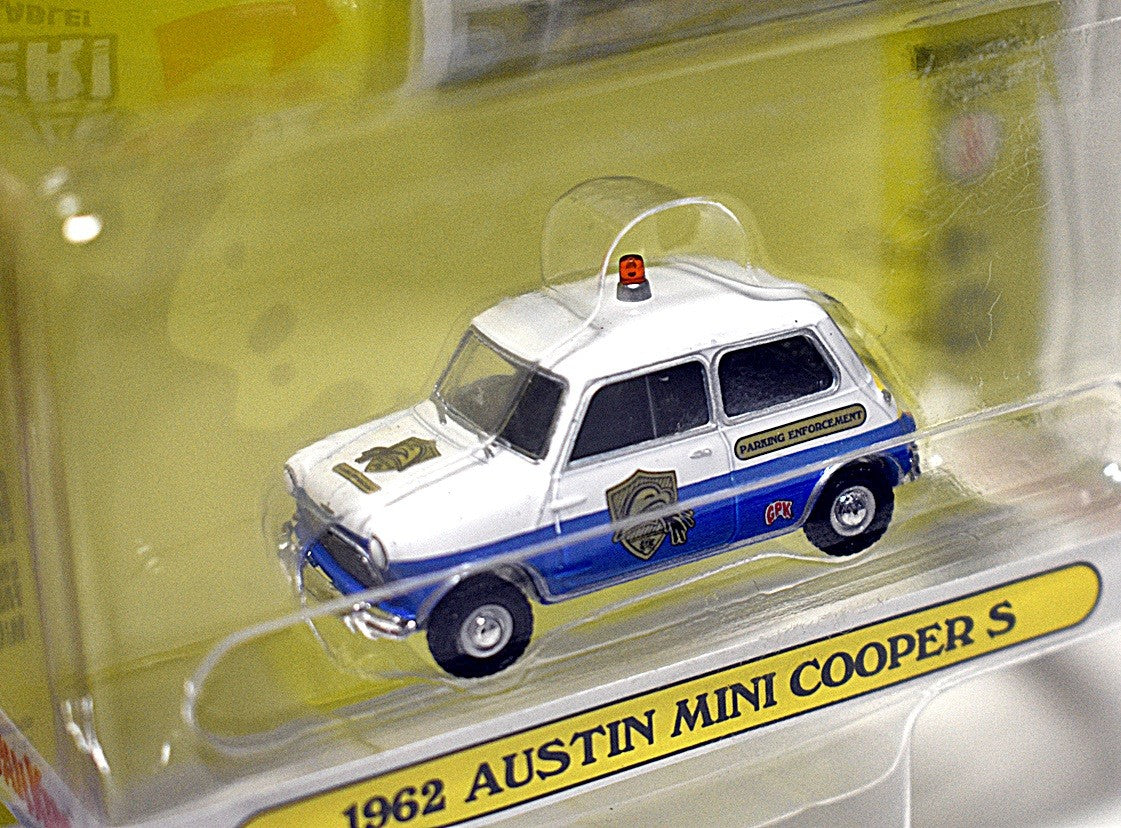 Greenlight - Garbage Pail Kids - 1962 Austin Mini Cooper S Police Car