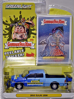 Greenlight - Garbage Pail Kids - Ig Lou's Snow Removal - RAM 1500 Snow Plow