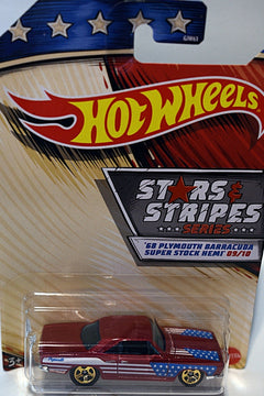 Hot Wheels Stars & Stripes: 68 Plymouth Barracuda Super Stock Hemi