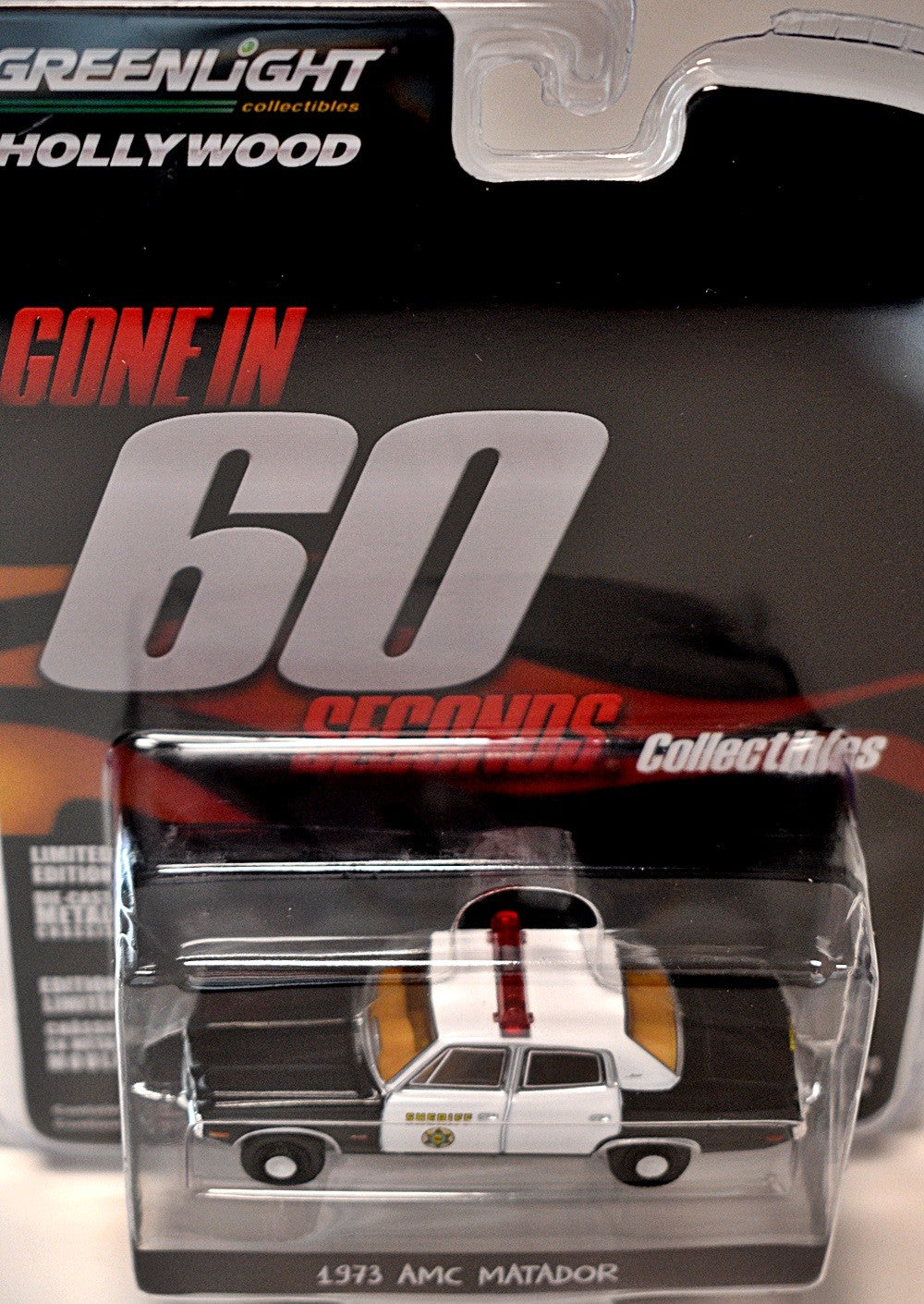 Greenlight Hollywood - Gone in 60 Seconds - 1973 AMC Matador Sheriff Police Car