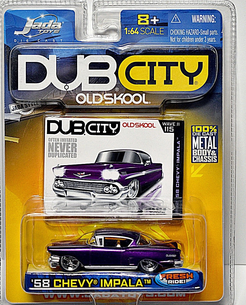 Jada Old Skool 1958 Chevrolet Impala 