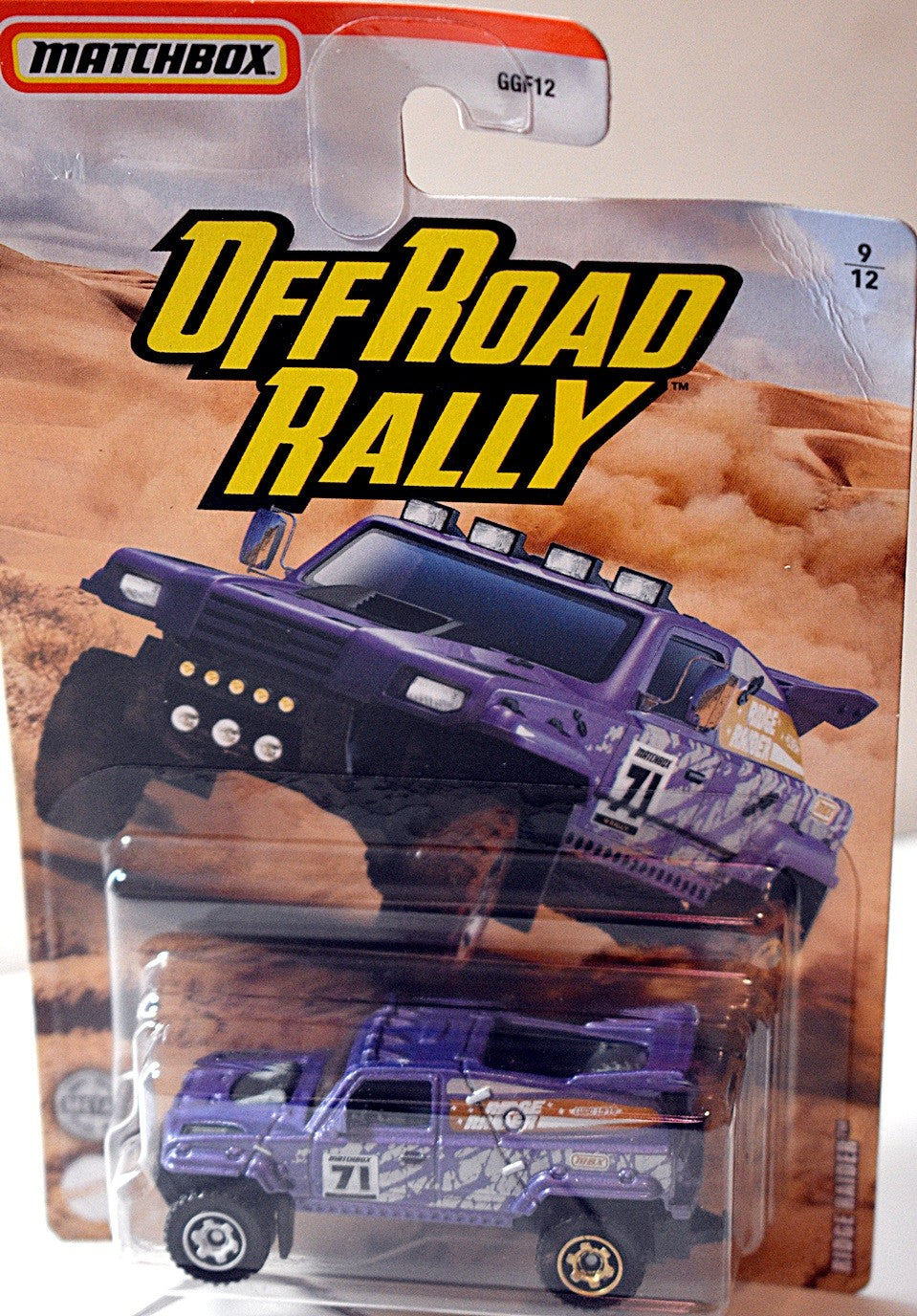 Matchbox - Off Road Rally - Ridge Raider Off Road Race Truck