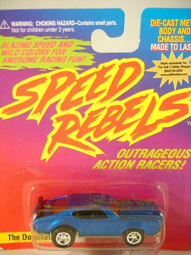 Johnny Lightning Speed Rebels - The Dominator - Oldsmobile 442 Muscle Car