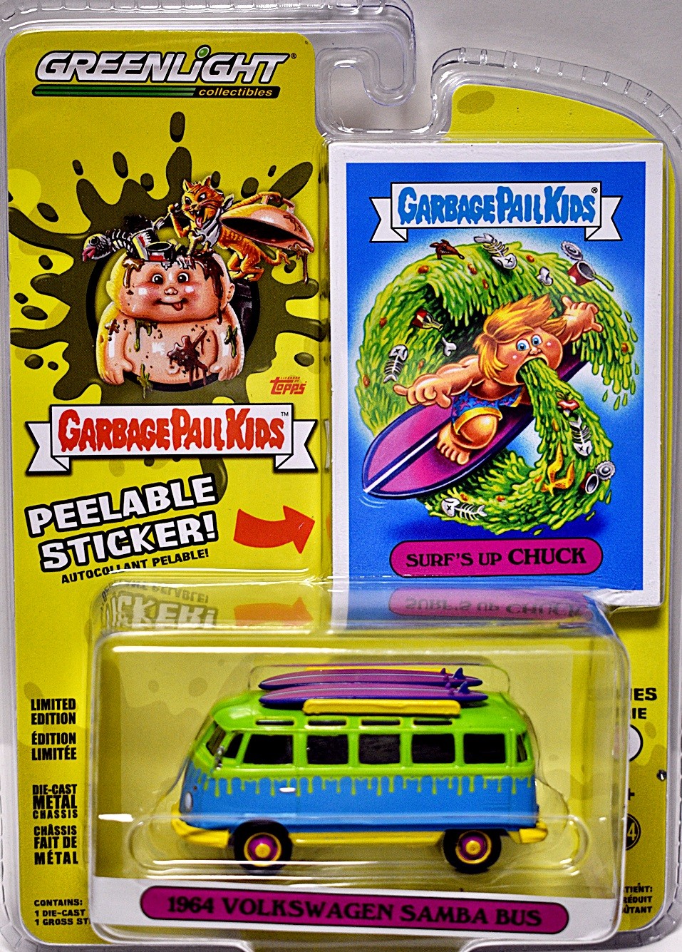 Greenlight - Garbage Pail Kids - 1964 Volkswagen Samba Bus