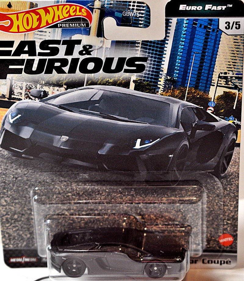 Hot Wheels Premium - Fast & Furious - Lamborghini Aventador Coupe