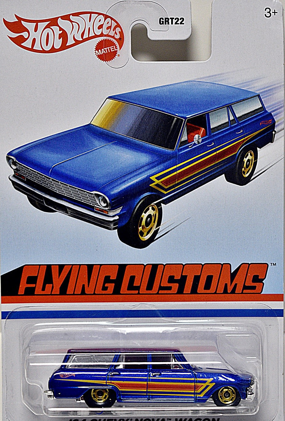 Hot Wheels Flying Customs - 1964 Chevrolet Nova Station Wagon