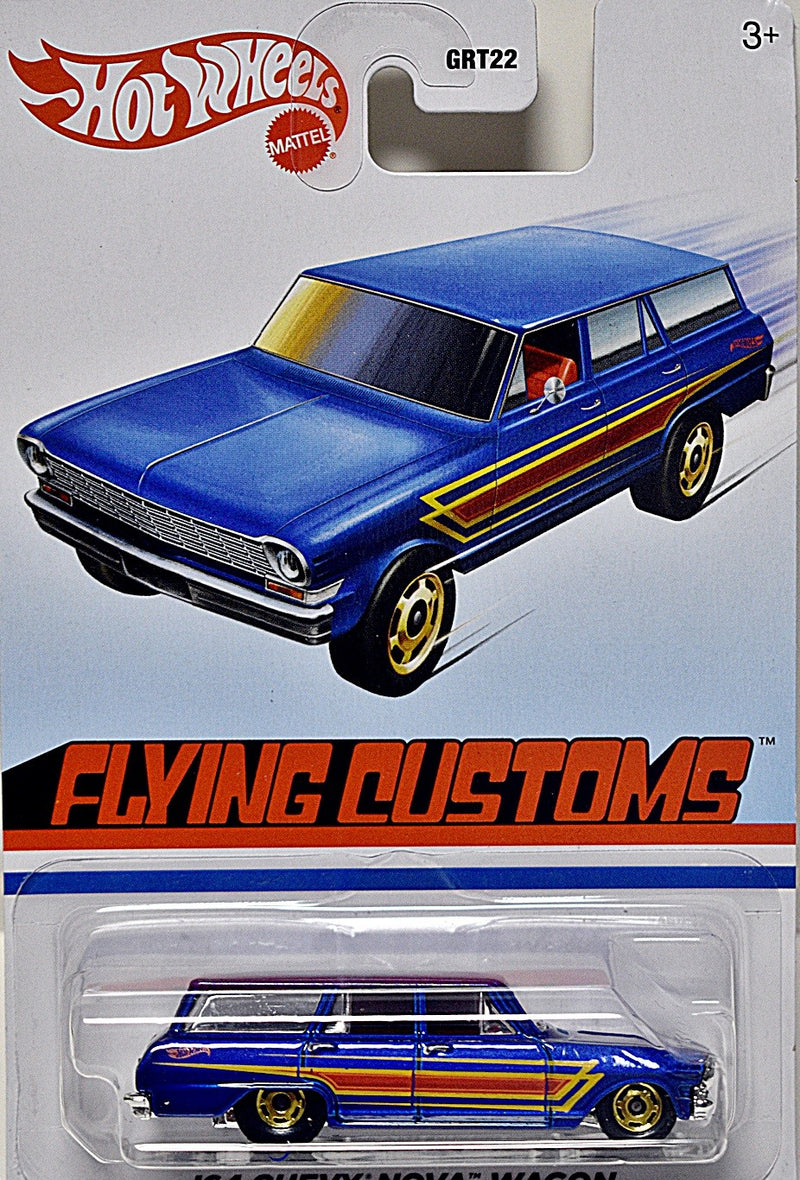 Hot Wheels Flying Customs - 1964 Chevrolet Nova Station Wagon