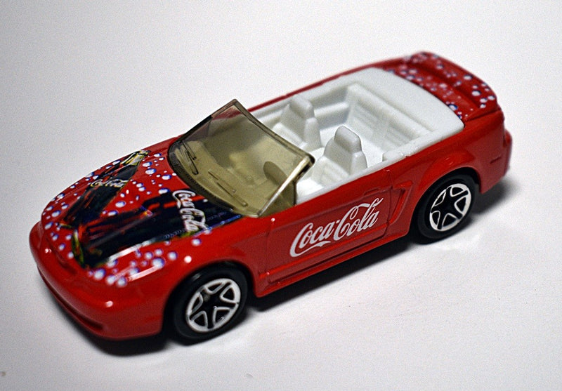 Matchbox Coca-Cola 1999 Ford Mustang Convertible (5 Star Wls)