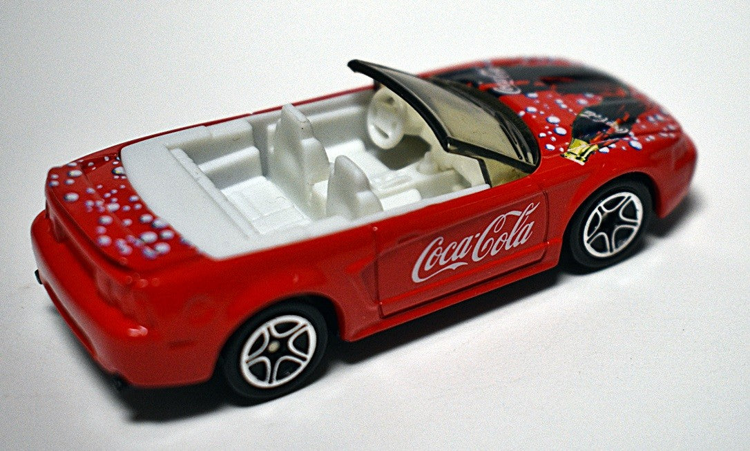 Matchbox Coca-Cola 1999 Ford Mustang Convertible (5 Spoke Wls)