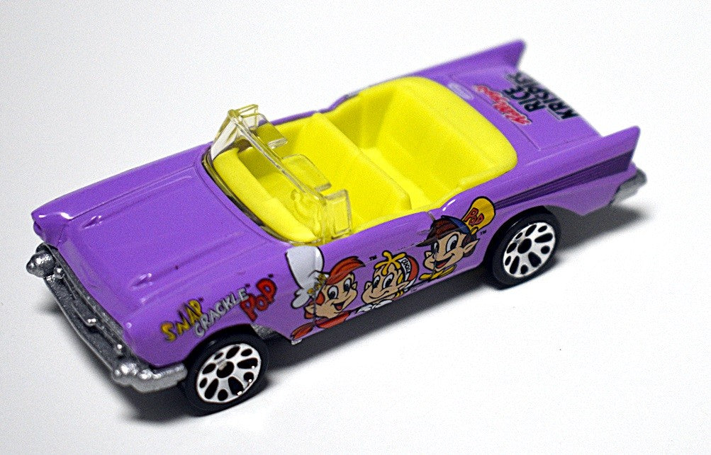 Matchbox Rice Krispies - 1957 Chevrolet Bel Air Convertible
