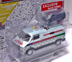 Johnny Lightning Monopoly 1977 Dodge Property Management Van with Dodge Game Token