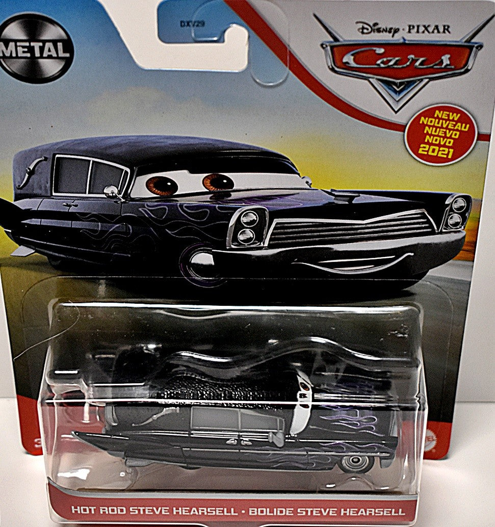 Disney CARS -  Hot Rod Steve Hearsell Cadillac Hearse