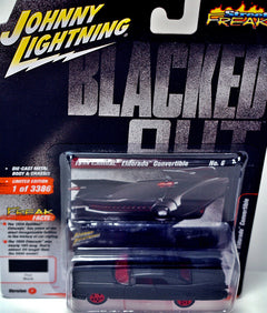 Johnny Lightning Street Freaks - Blacked Out - 1959 Cadillac Eldorado Convertible