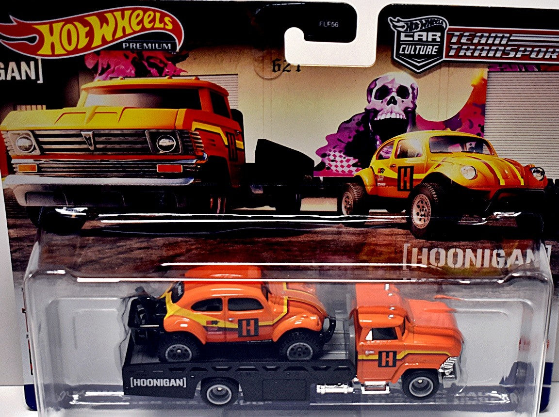 Hot Wheels Car Culture - Team Transport - Hoonigan - VW Baja Bug and Transporter