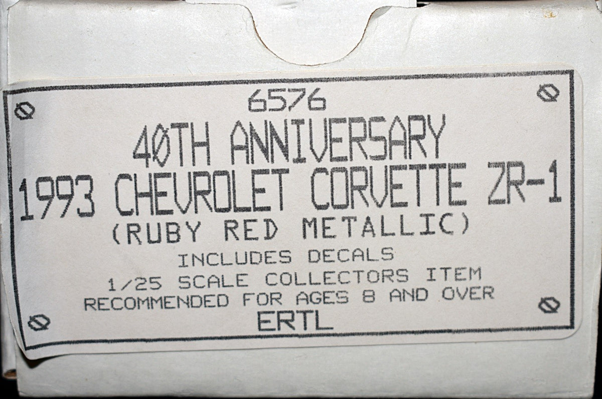AMT Dealer Promo - 1993 Chevrolet Corvette ZR-1