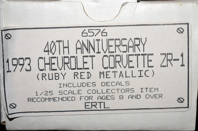 AMT Dealer Promo - 1993 Chevrolet Corvette ZR-1