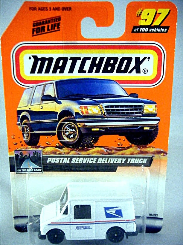 Matchbox Post Office Delivery Truck with MB2000 Millenium logo
