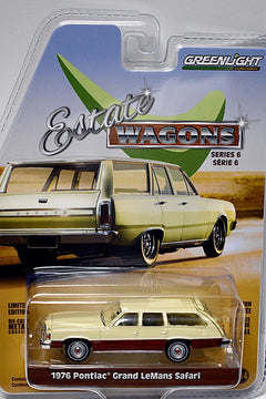 Greenlight - Estate Wagons - 1976 Pontiac Grand LeMans Safari Station Wagon