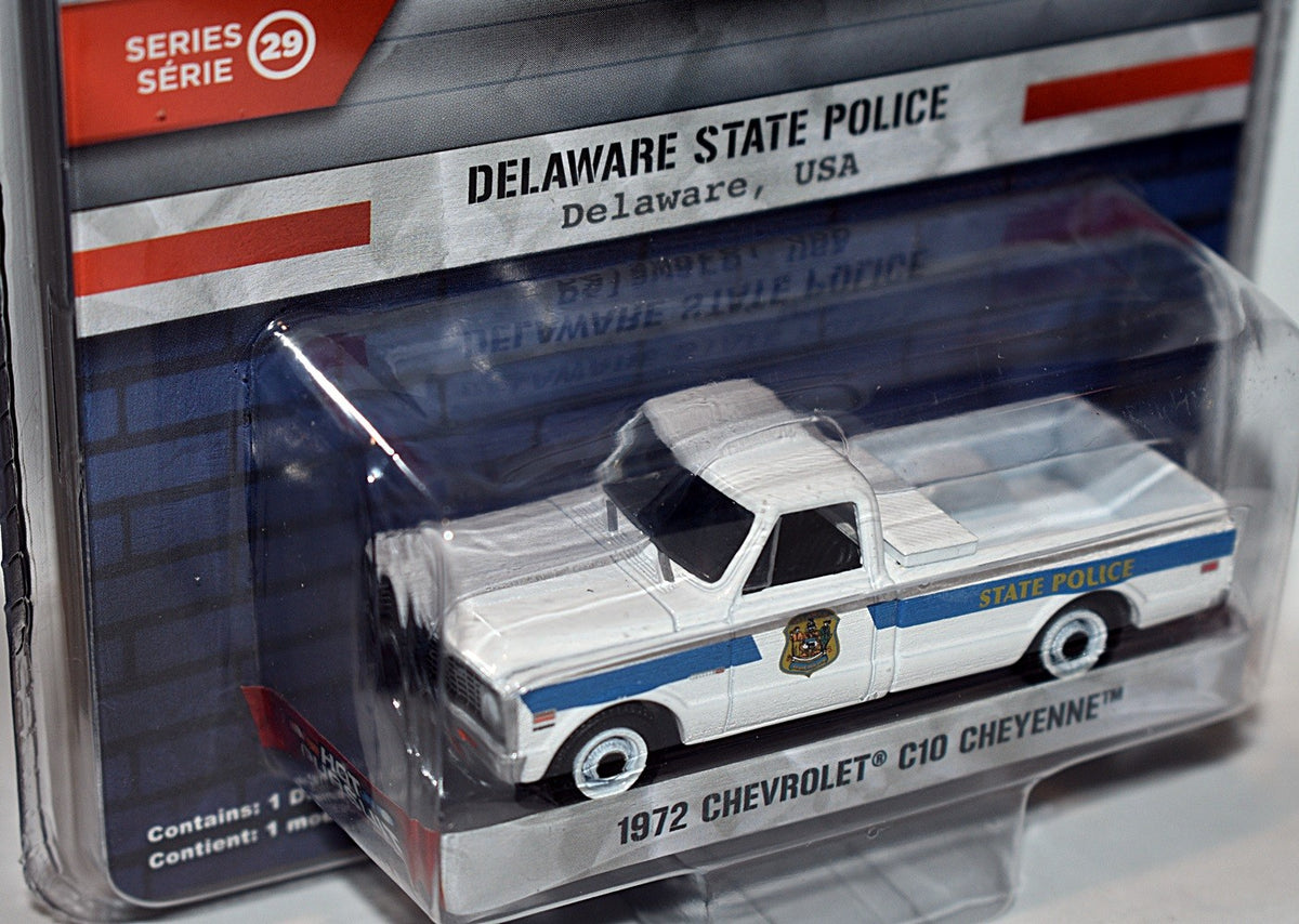 Greenlight Hot Pursuit - Delaware State Police 1972 Chevy C10 Pickup Truck