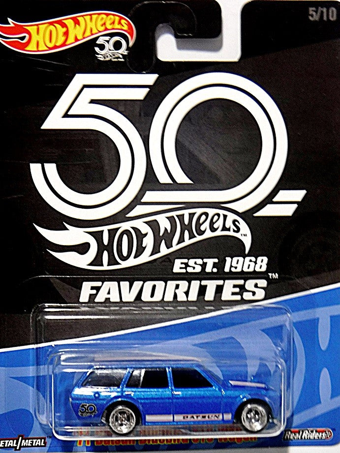 Hot Wheels 50th Favorites - 1971 Datsun Bluebird Station Wagon