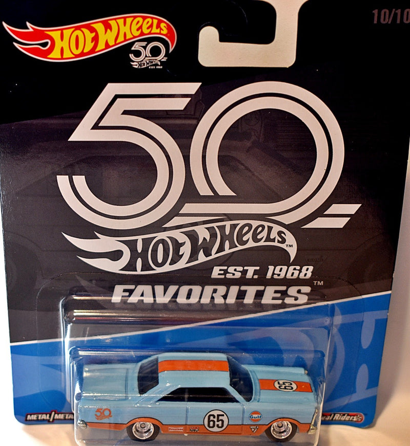 Hot Wheels 50th Favorites - Gulf Racing 1965 Ford Galaxie 500