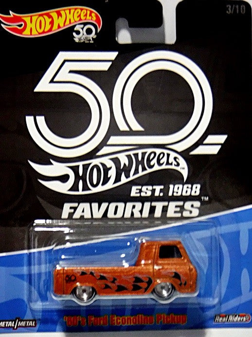 Hot Wheels 50th Favorites - 1960'S Ford Econoline Pickup Truck