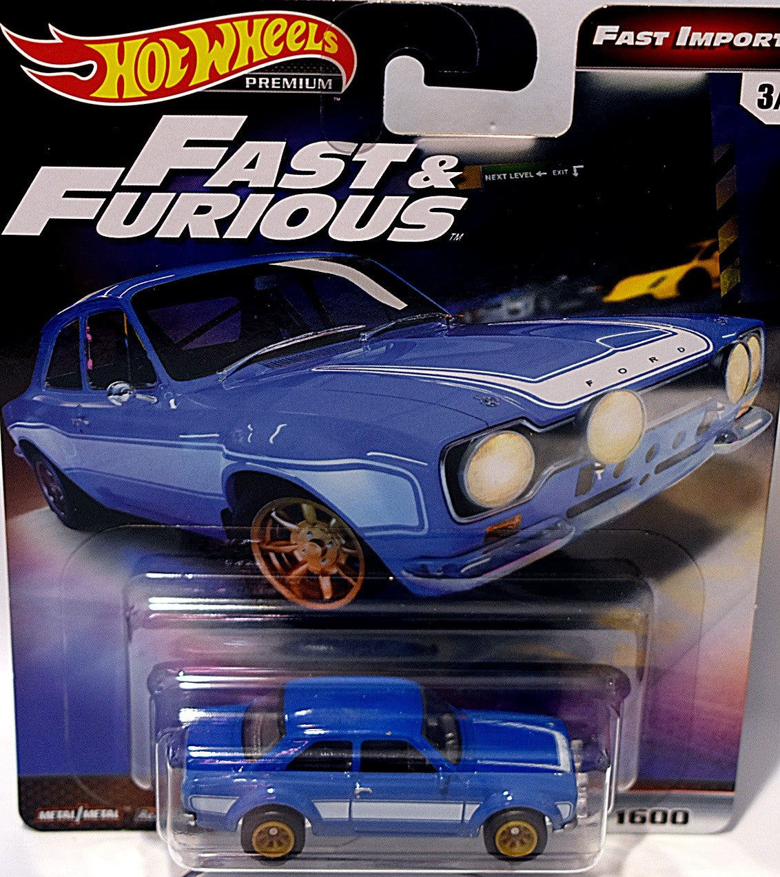 Hot Wheels Premium  Fast & Furious Ford Escort RS 1600