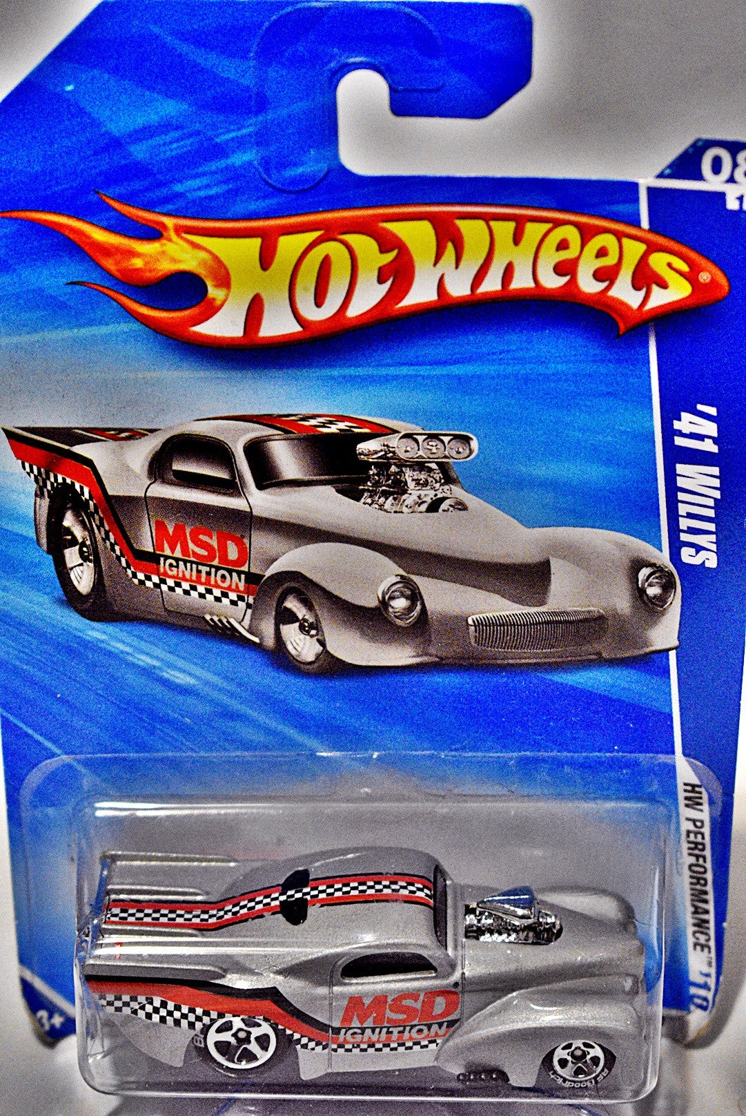 Hot Wheels 41 Willys NHRA Race Car