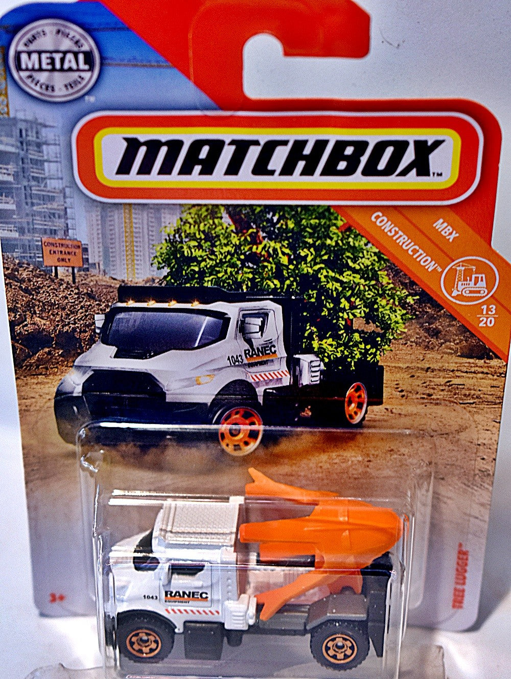 Matchbox - Tree Lugger -  Ranec Tree Service Truck