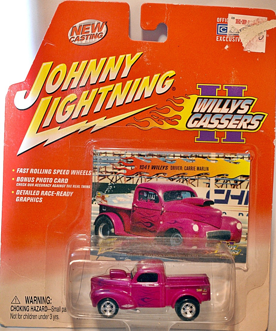 Johnny Lightning Willys Gassers II - 1941 Willys Pickup Truck NHRA Gasser