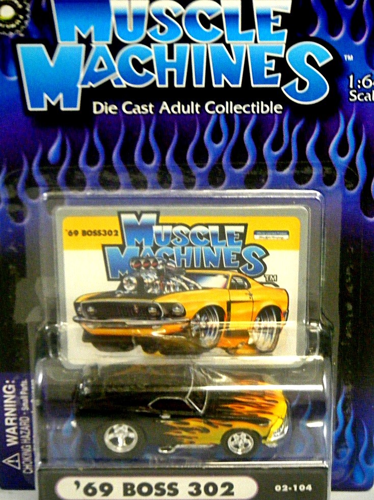 Muscle Machines - 1969 Ford Boss 302 Mustang