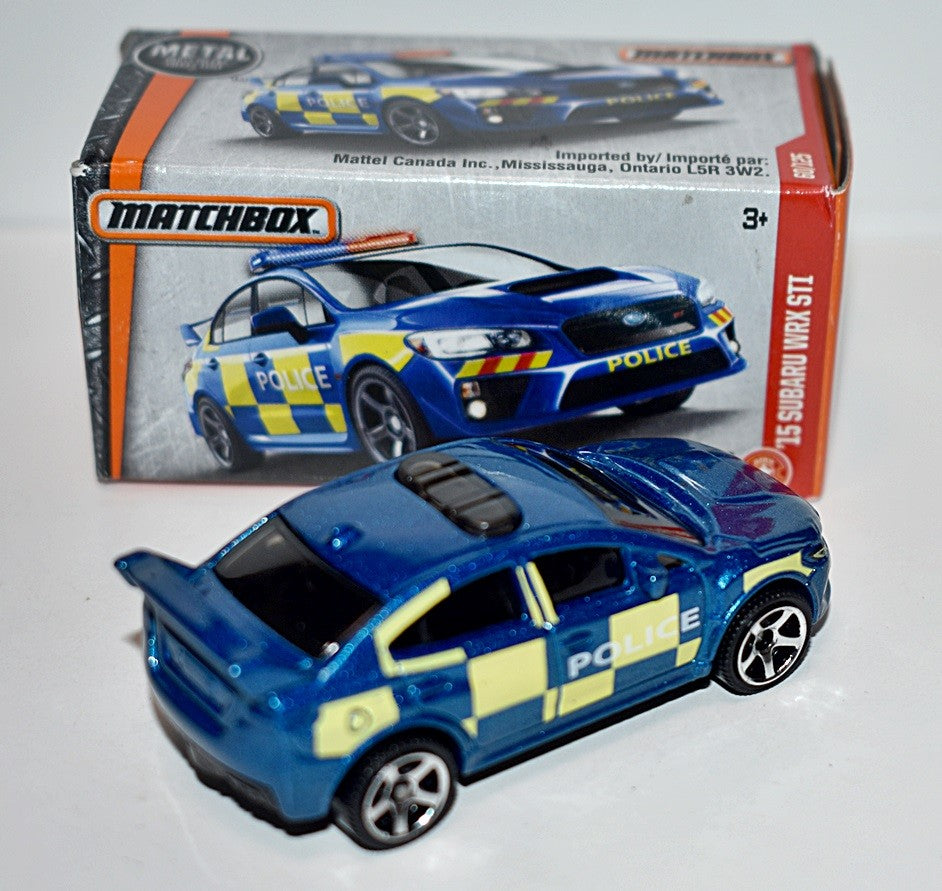 Matchbox Subaru Imprezza WRX Police Car