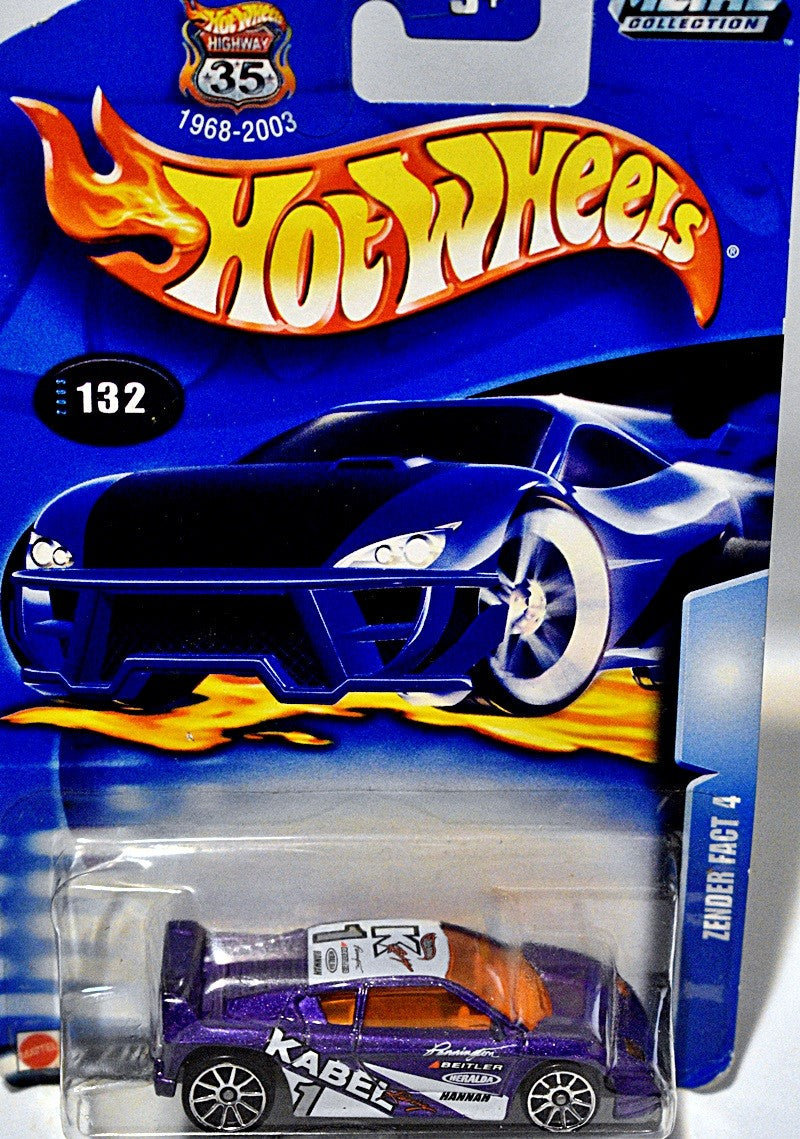 Hot Wheels Steel Stamp Series - Zender Fact 4 Supercar