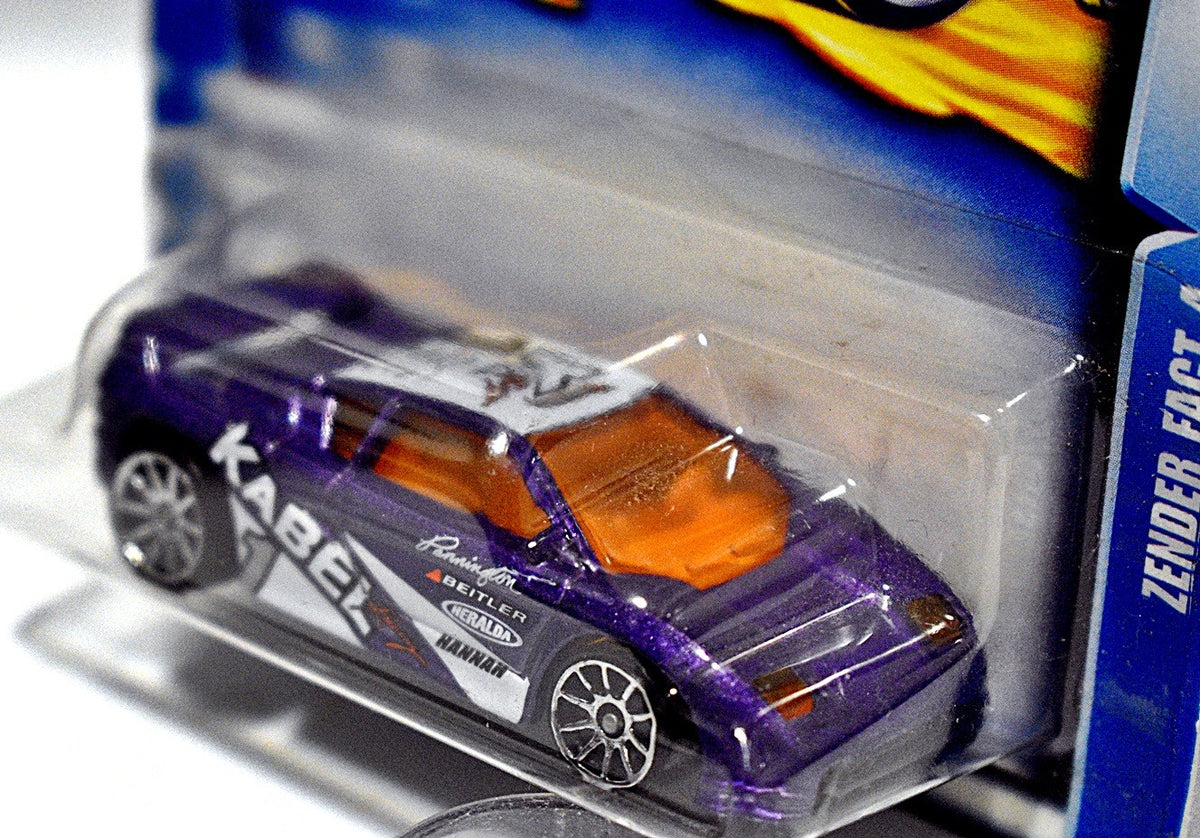 Hot Wheels Steel Stamp Series - Zender Fact 4 Supercar