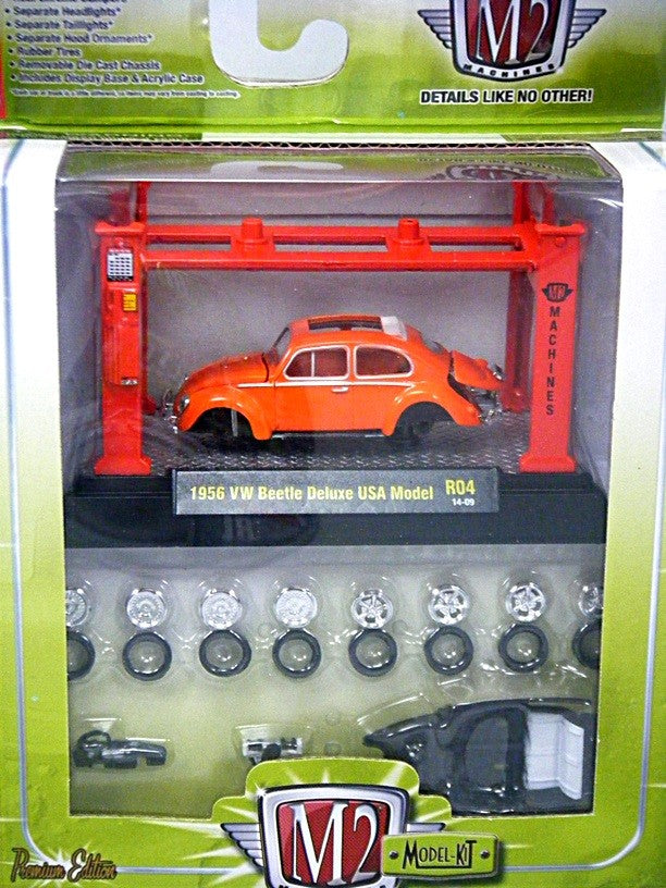 M2 Model Kits - 1956 VW Beetle Deluxe USA Model